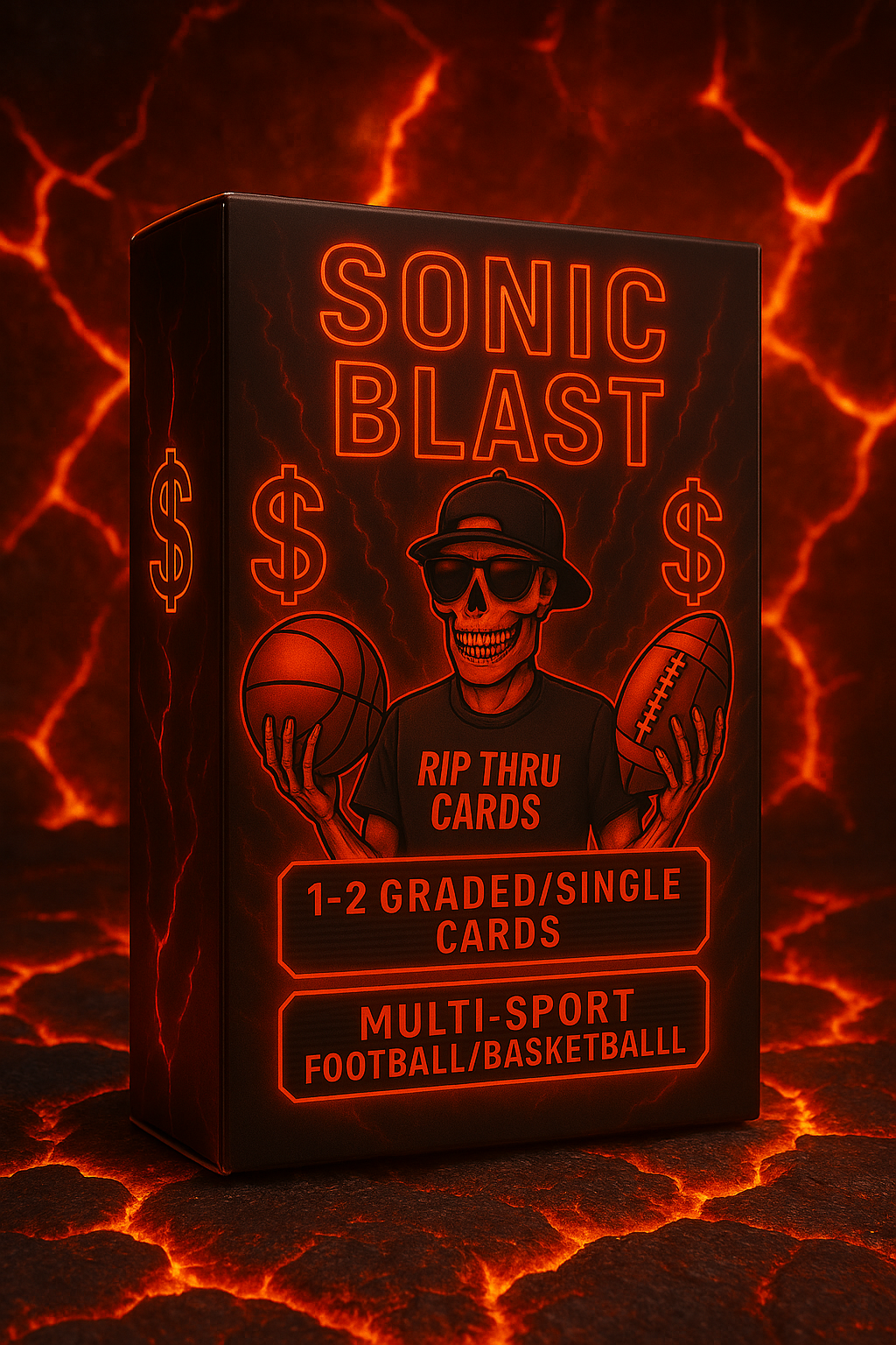Sonic Blast Multi Sport Pack 1-2 Guaranteed Graded cards per sealed pack